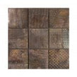Reptilia Antique Bronze (9.8cm x 9.8cm) 29.8cm x 29.8cm Mosaic Tile