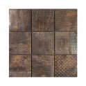 Reptilia Antique Bronze (9.8cm x 9.8cm) 29.8cm x 29.8cm Mosaic Tile