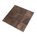 Reptilia Antique Bronze (9.8cm x 9.8cm) 29.8cm x 29.8cm Mosaic Tile