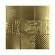 Reptilia Gold (9.8cm x 9.8cm) 29.8cm x 29.8cm Mosaic Tile