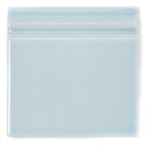 Retro Metro Cloud Blue 15cm x 15cm Skirting Tile