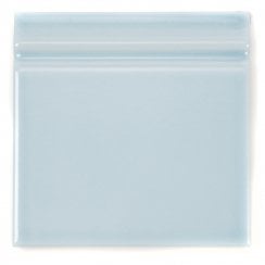 Retro Metro Cloud Blue 15cm x 15cm Skirting Tile