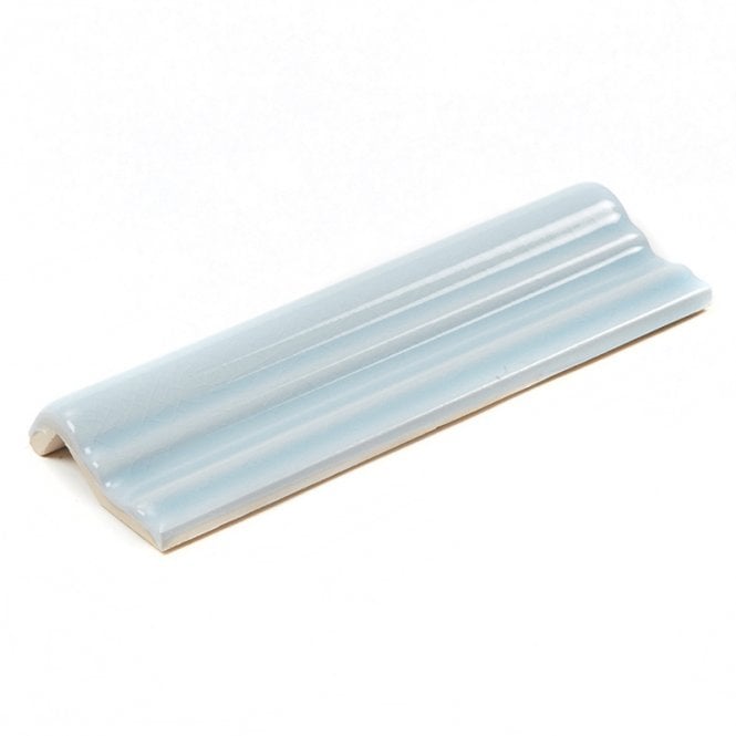 Retro Metro Cloud Blue 5cm x 15cm Dado Tile