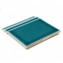 Retro Metro Emerald 15cm x 15cm Skirting Tile