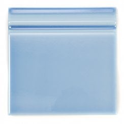 Retro Metro Mediterranean Blue 15cm x 15cm Skirting Tile