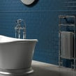 Retro Metro Ocean Blue 5cm x 15cm Dado Tile