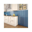 Retro Metro Ocean Blue 7.5cm x 15cm Wall Tile