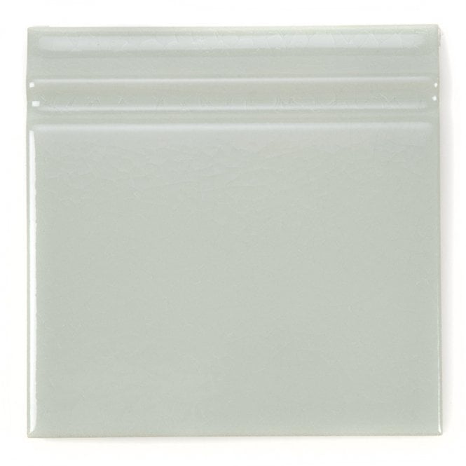 Retro Metro Sage 15cm x 15cm Skirting Tile