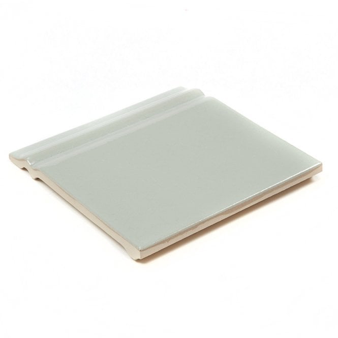 Retro Metro Sage 15cm x 15cm Skirting Tile