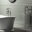 Retro Metro Sage 7.5cm x 15cm Wall Tile