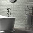 Retro Metro Sage 7.5cm x 15cm Wall Tile