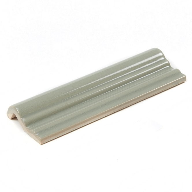 Retro Metro Savory Green 5cm x 15cm Dado Tile