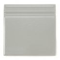 Retro Metro Silver Grey 15cm x 15cm Skirting Tile
