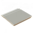 Retro Metro Silver Grey 15cm x 15cm Skirting Tile