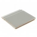 Retro Metro Silver Grey 15cm x 15cm Skirting Tile