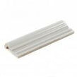 Retro Metro Silver Grey 5cm x 15cm Border Tile