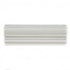Retro Metro Silver Grey 5cm x 15cm Dado Tile