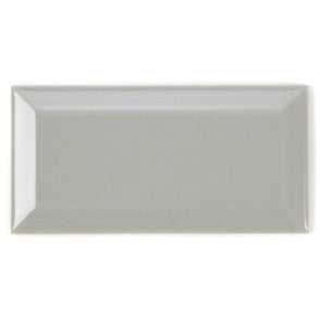 Retro Metro Silver Grey 7.5cm x 15cm Wall Tile