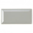Retro Metro Silver Grey 7.5cm x 15cm Wall Tile