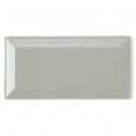 Retro Metro Silver Grey 7.5cm x 15cm Wall Tile
