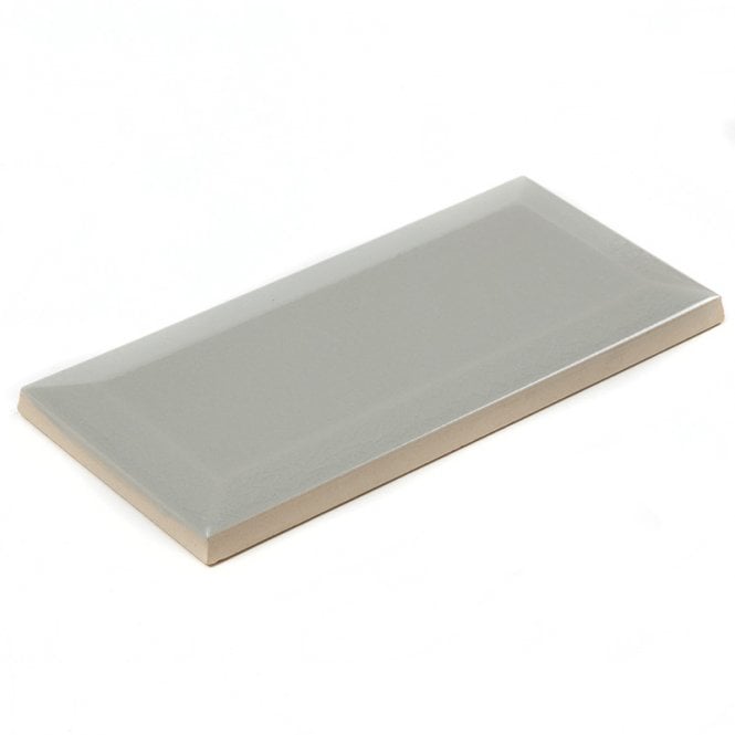 Retro Metro Silver Grey 7.5cm x 15cm Wall Tile