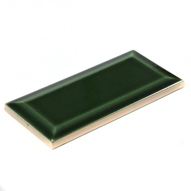 Retro Metro Victorian Green 7.5cm x 15cm Wall Tile