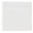 Retro Metro White 15cm x 15cm Skirting Tile