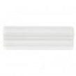 Retro Metro White 5cm x 15cm Border Tile