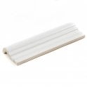 Retro Metro White 5cm x 15cm Border Tile