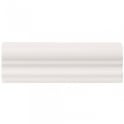 Retro Metro White 5cm x 15cm Dado Tile