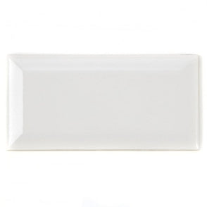 Retro Metro White 7.5cm x 15cm Wall Tile