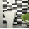 Rhian Blanco Gloss 10cm x 30cm Wall Tile