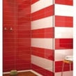Ribesalbes Ceramica Rhian Red Gloss 10cm x 30cm Wall Tile