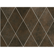 Rhombus Oxide Black 14cm x 24cm Wall & Floor Tile