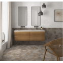 Rhombus Oxide Gris 14cm x 24cm Wall & Floor Tile