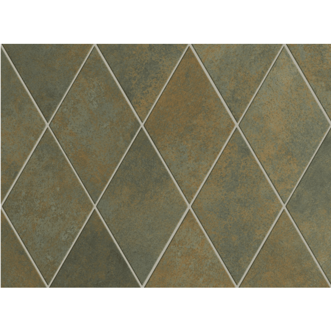 Rhombus Oxide Verde 14cm x 24cm Wall & Floor Tile