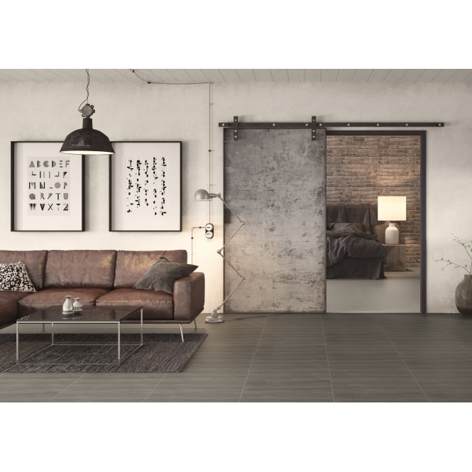 Rhonda Desa Graphite Matt 29.7cm x 59.8cm Wall & Floor Tile