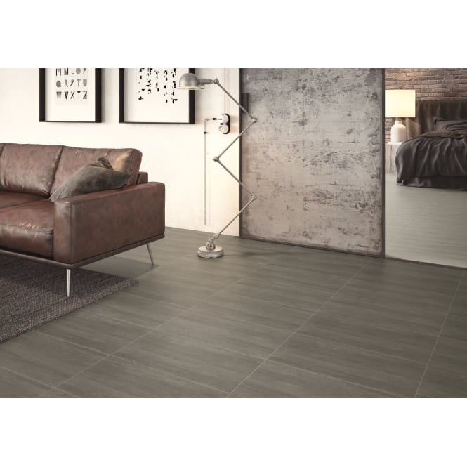 Rhonda Desa Graphite Matt 29.7cm x 59.8cm Wall & Floor Tile