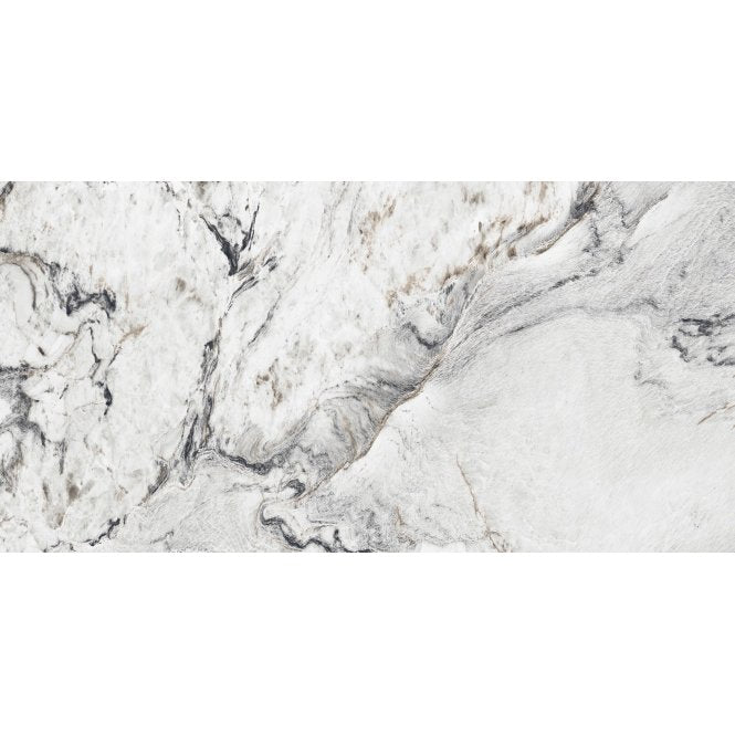 Rich Blanco Marble-Effect 60cm x 120cm Wall and Floor Tile