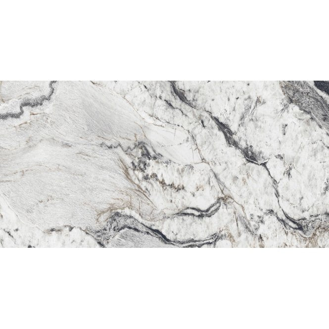 Rich Blanco Marble-Effect 60cm x 120cm Wall and Floor Tile