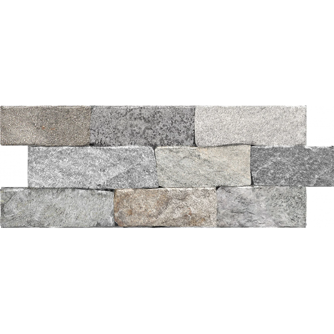 Italian Design Rilievi Platino 16cm x 40cm Wall Tile