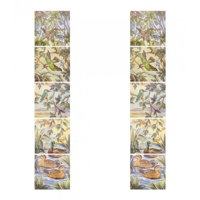 RiverBank Fireplace 15.2cm x 15.2cm Wall Tile