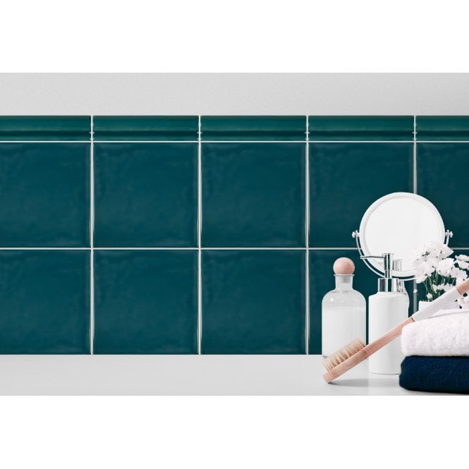 Rodin Emerald 15cm x 15cm Wall Tile