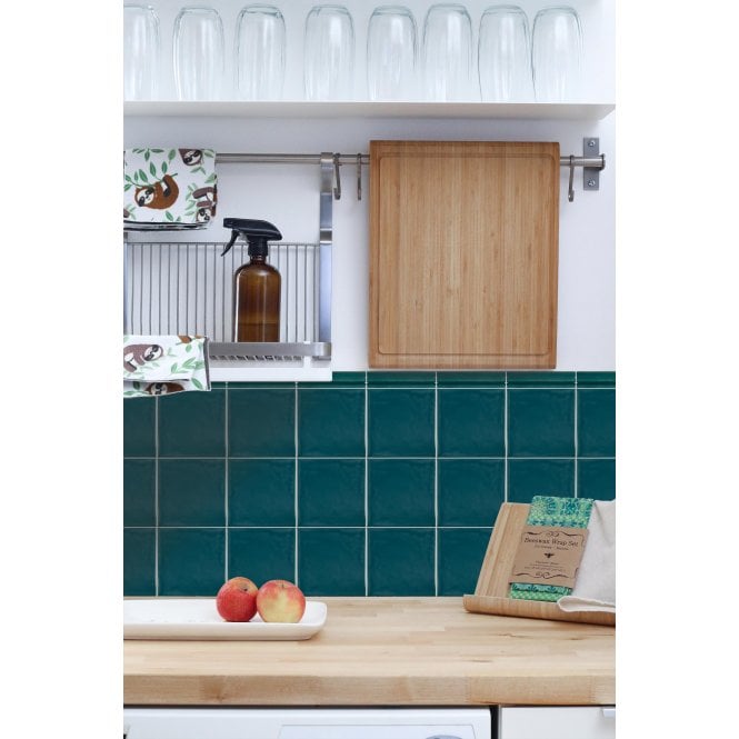 Rodin Emerald 15cm x 15cm Wall Tile