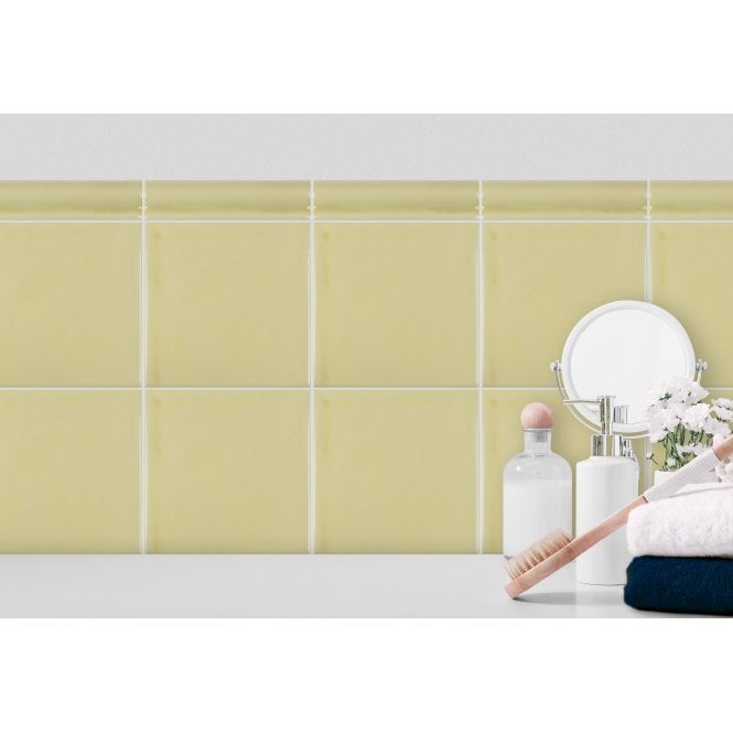 Rodin Lemon 15cm x 15cm Wall Tile