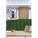 Rodin Victorian Green 15cm x 15cm Wall Tile