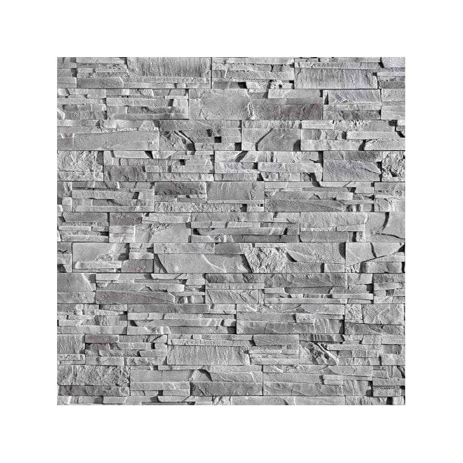 Roma Graphite Stone Random Sized Wall Tile (Box)
