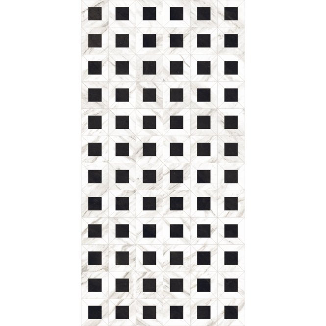 Roman Squares Decor 60cm x 120cm Wall & Floor Tile