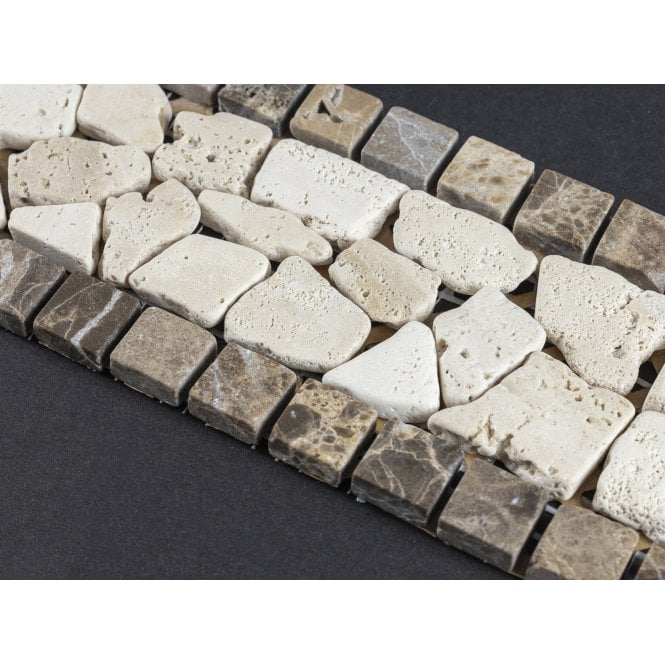 Roman Stone 8cm x 30.5cm Border Tile