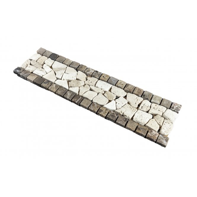 Roman Stone 8cm x 30.5cm Border Tile